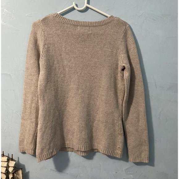 CYNTHIA ROWLEY Beige with Gold Sequin Stripes - Picture 3 of 3